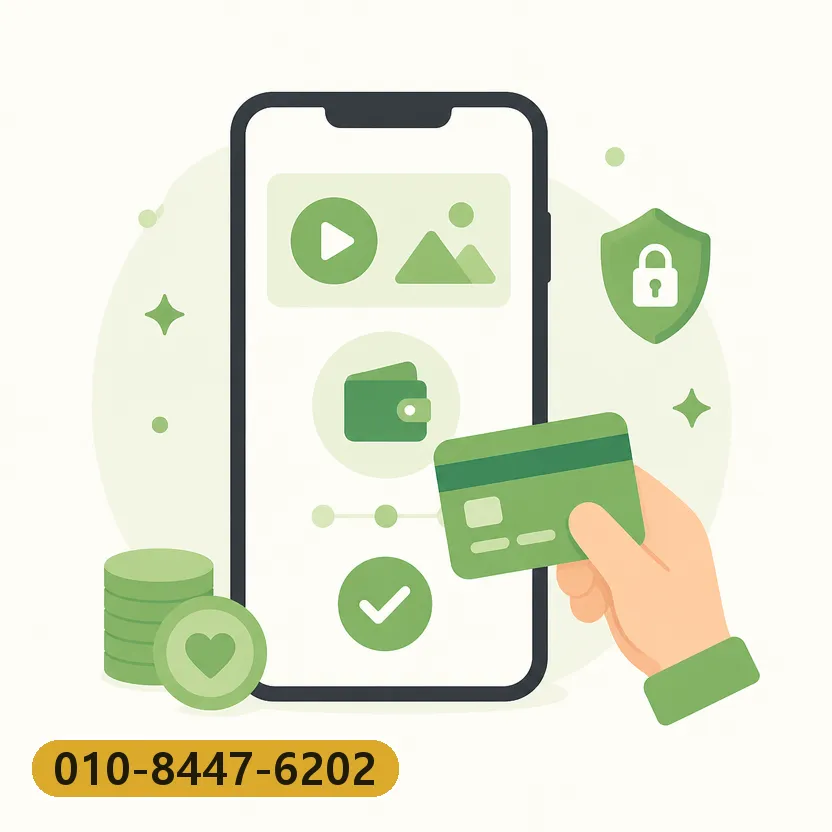 콘텐츠이용료 현금화